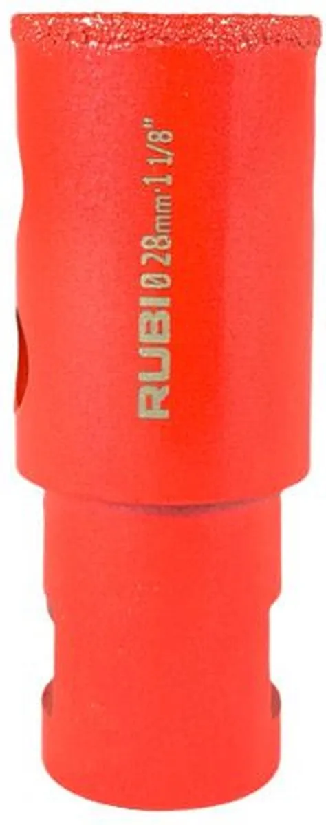 Rubi Drygres Premium Diamantboor 28mm M14 - Rood