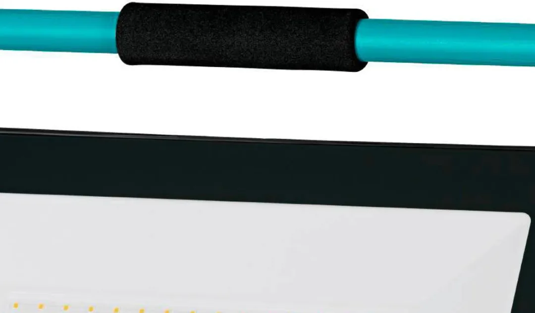 Eglo Avelar Werklamp LED 150W 16800lm - IP65 Kantelbaar - Zwart/Turquoise - afbeelding 3 van 6