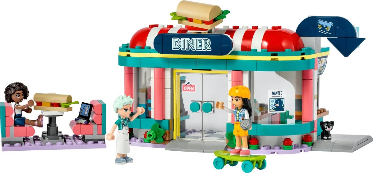 LEGO Friends Heartlake Restaurant 41728 - Multicolor