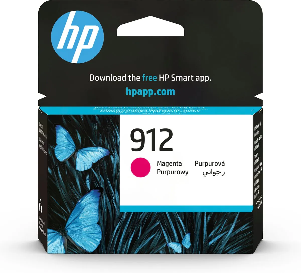 HP 912 Inktcartridge Magenta - 3YL78AE