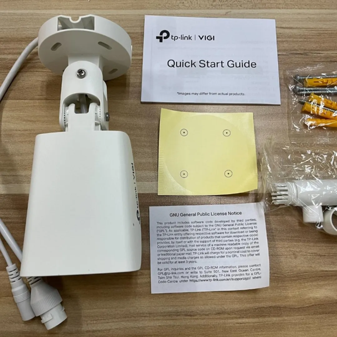 TP-Link VIGI C340 IP-Camera 2560x1440 - Buiten - Zwart/Wit
