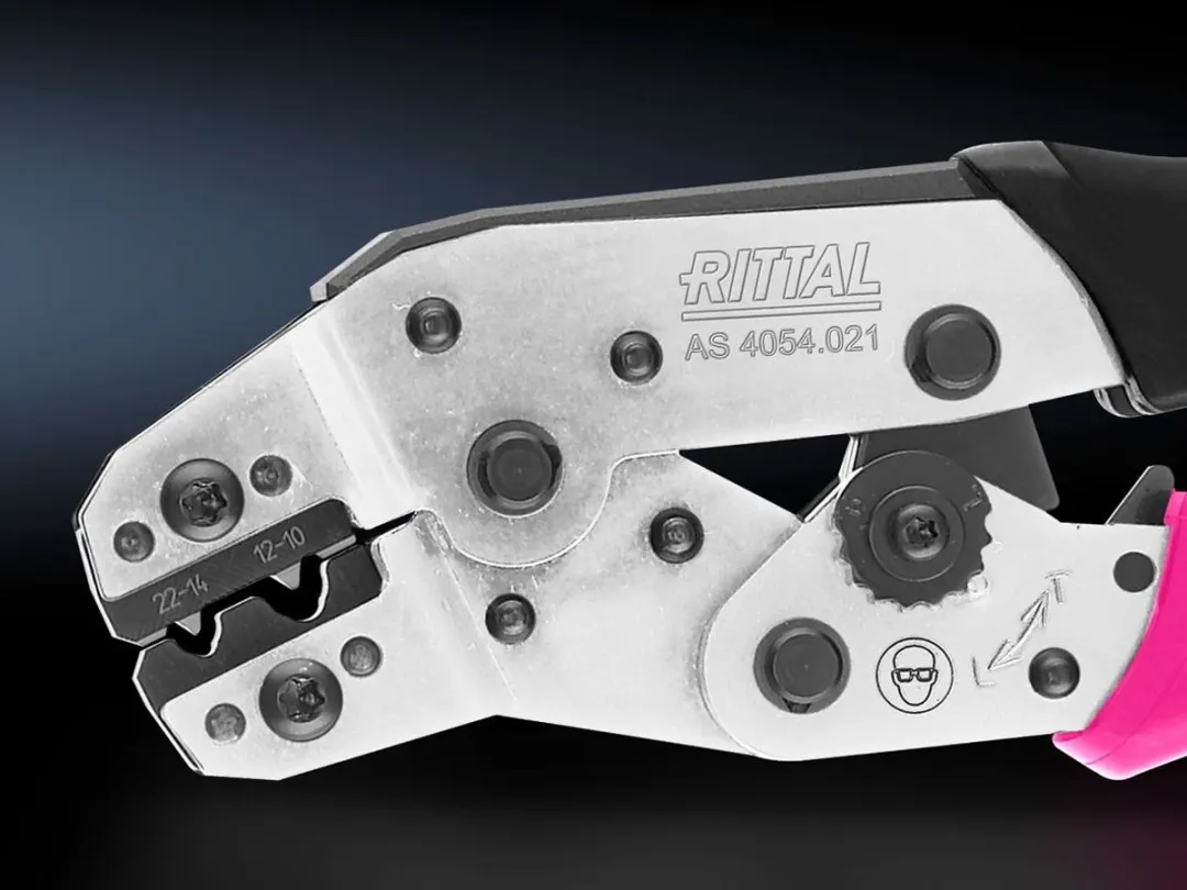 Rittal 4054021 Tulejknijper 0,35-6mm - Zwart/Roz