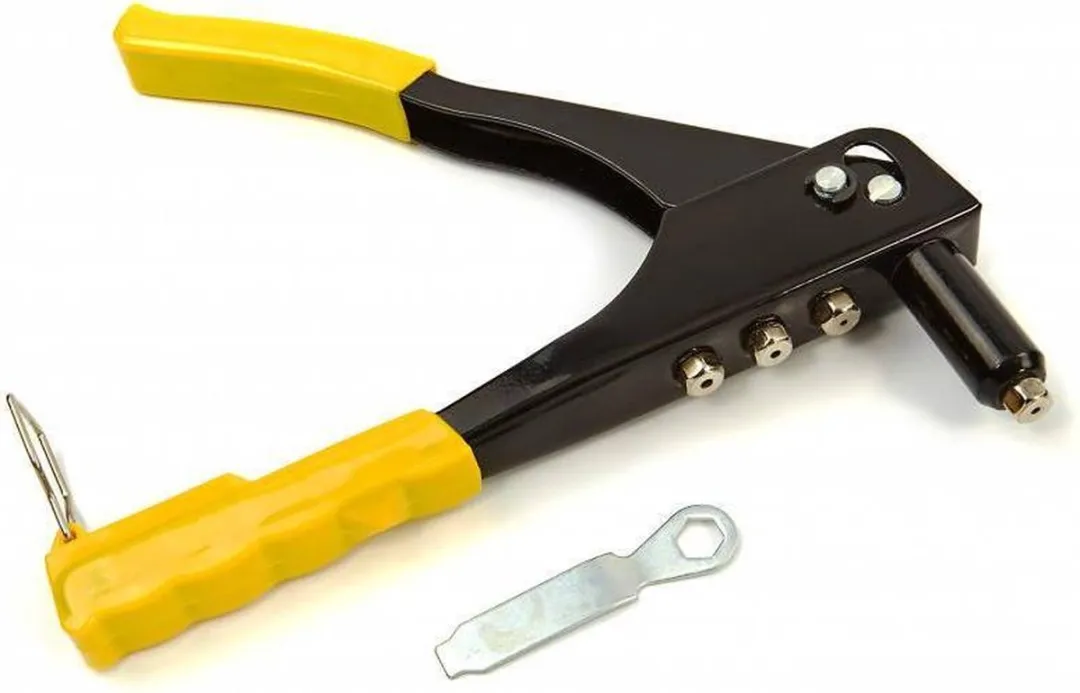HBM Machines Blindklinktang & Popnageltangset - Zwart