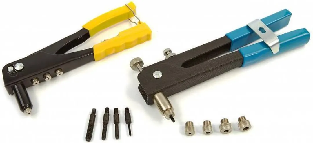 HBM Machines Blindklinktang & Popnageltangset - Zwart