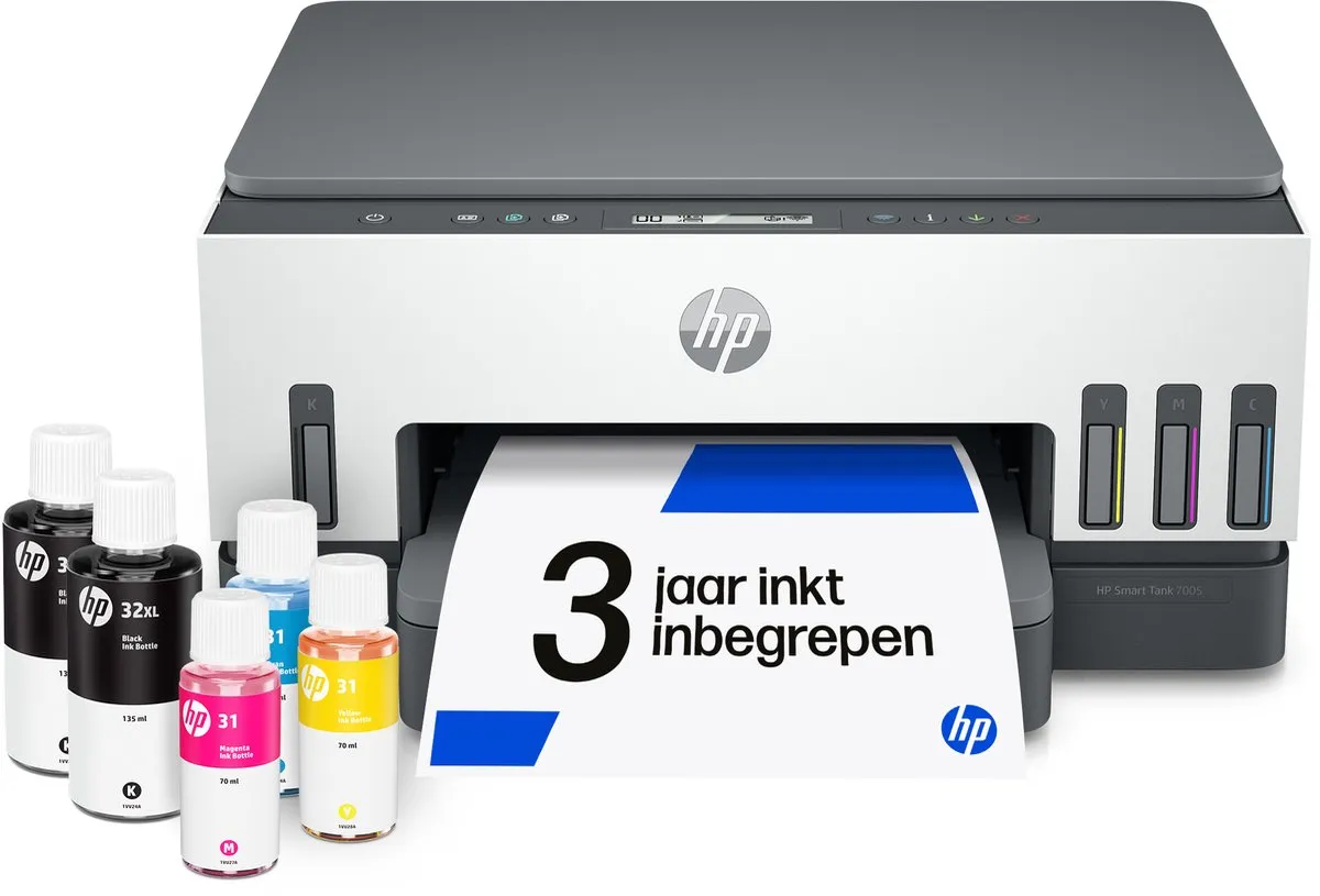 HP Smart Tank 7005 All-in-One Printer - Wit