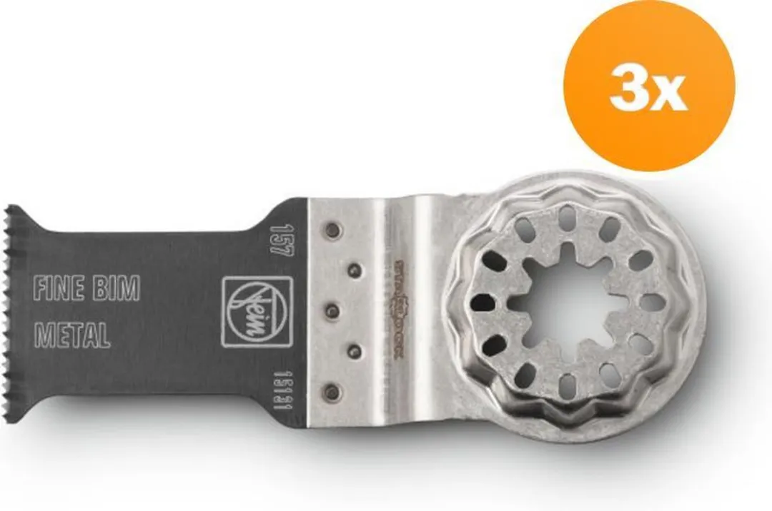 Fein Starlock E-Cut Zaagblad 50x30mm - 3 Stuks
