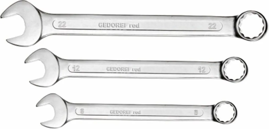 Gedore RED R09105008 Ring-/steeksleutelset 8-delig - 9-19mm