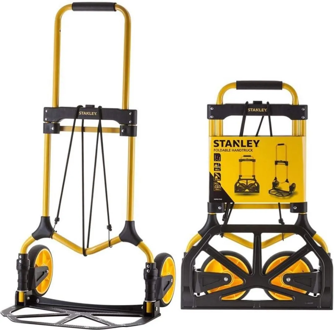 Stanley FT582 Opvouwbare Steekwagen - 90kg - Zwart/Geel
