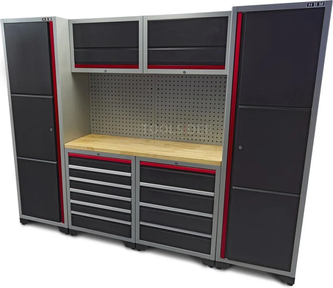 HBM Machines 9 Delig Modulair Werkplaats Systeem