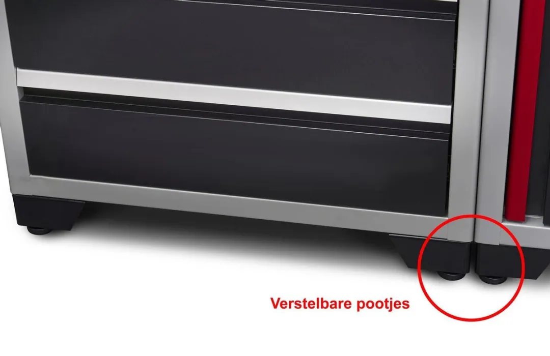 HBM Machines 9 Delig Modulair Werkplaats Systeem - 10 Lades - afbeelding 6 van 6