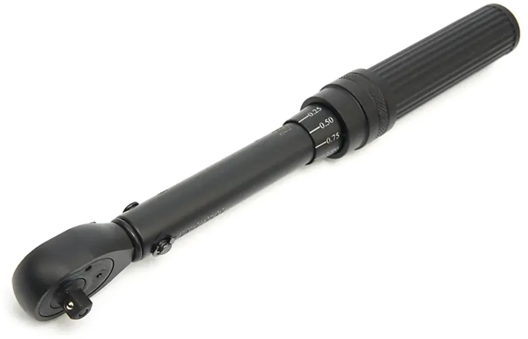 HBM Momentsleutel 5-25Nm 1/4" - Zwart