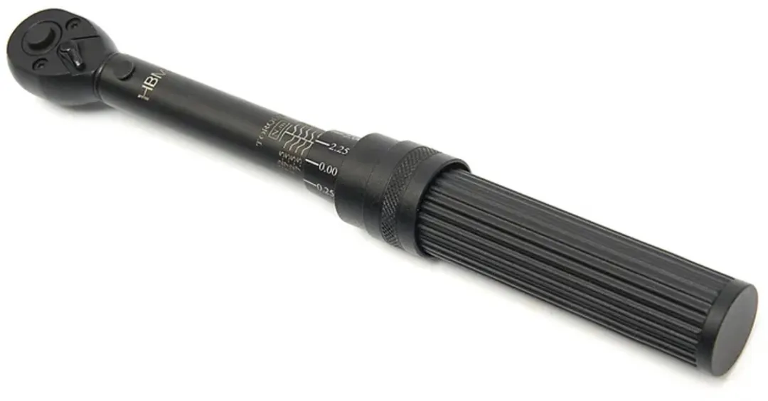 HBM Momentsleutel 5-25Nm 1/4" - Zwart