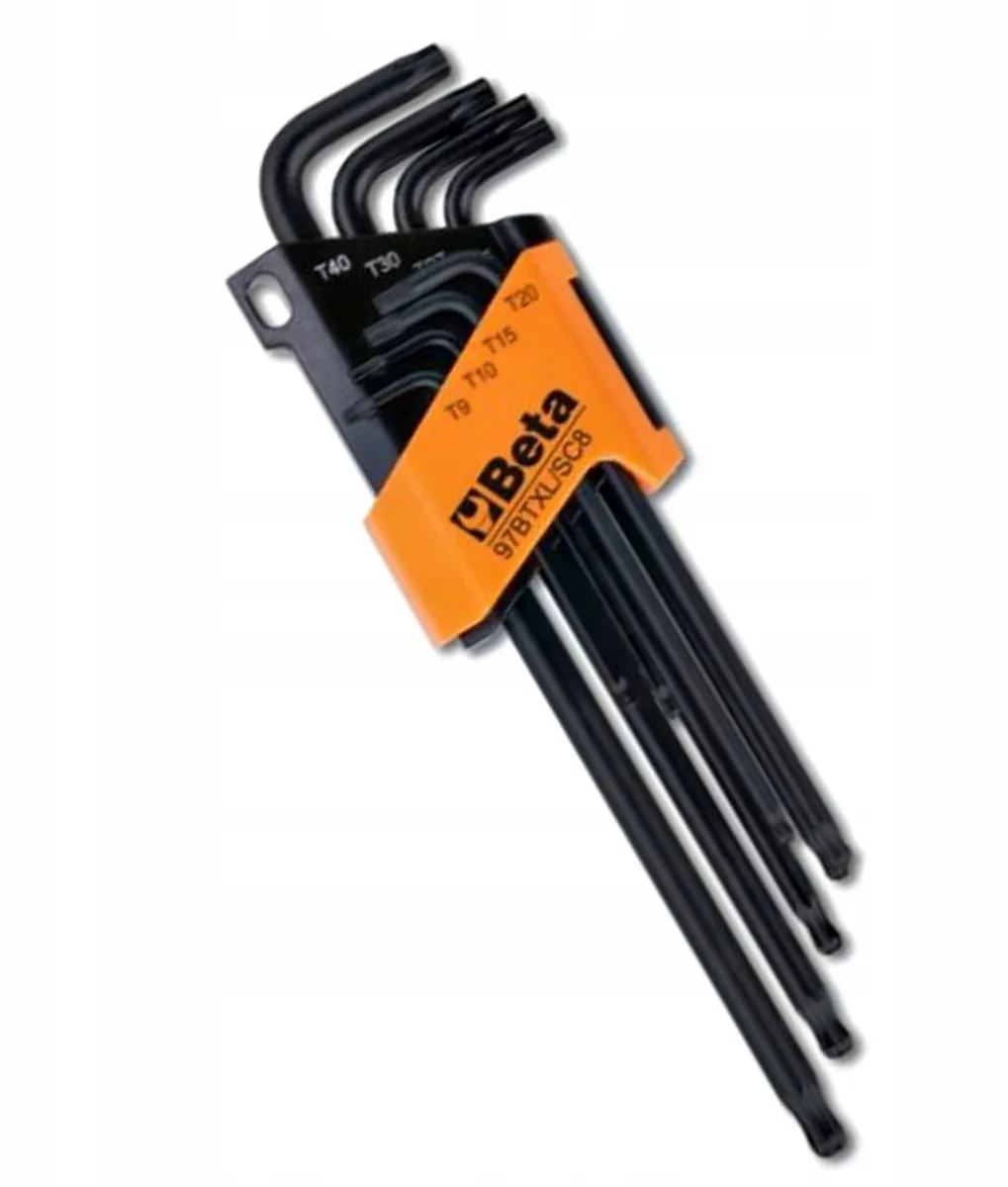 Beta Torx Inbussleutels 8-delig T9-T40 - 8 Stuks