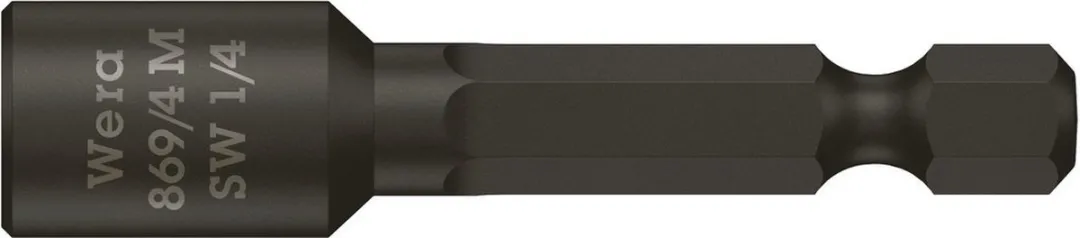 Wera 869/4 M Magnetische Dopbit 1/4" x 50mm