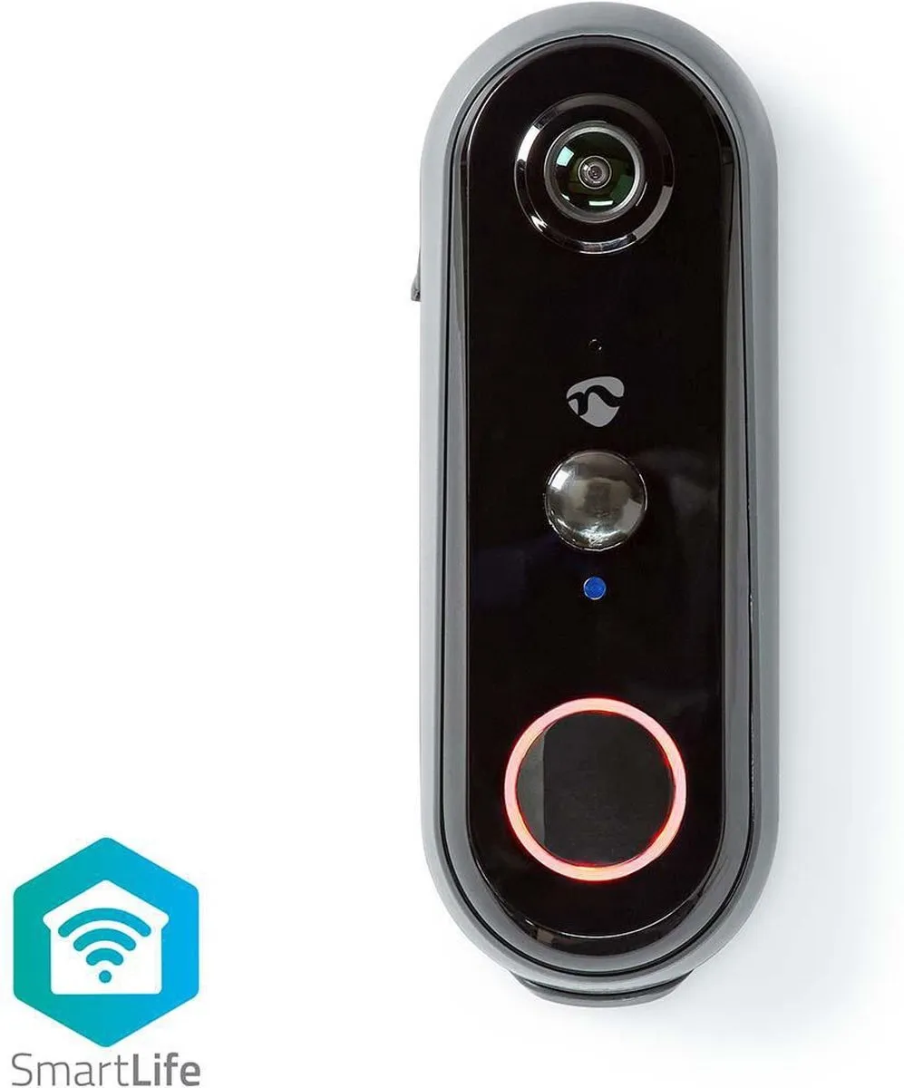 Nedis SmartLife Draadloze Video Deurbel Full HD 1080p