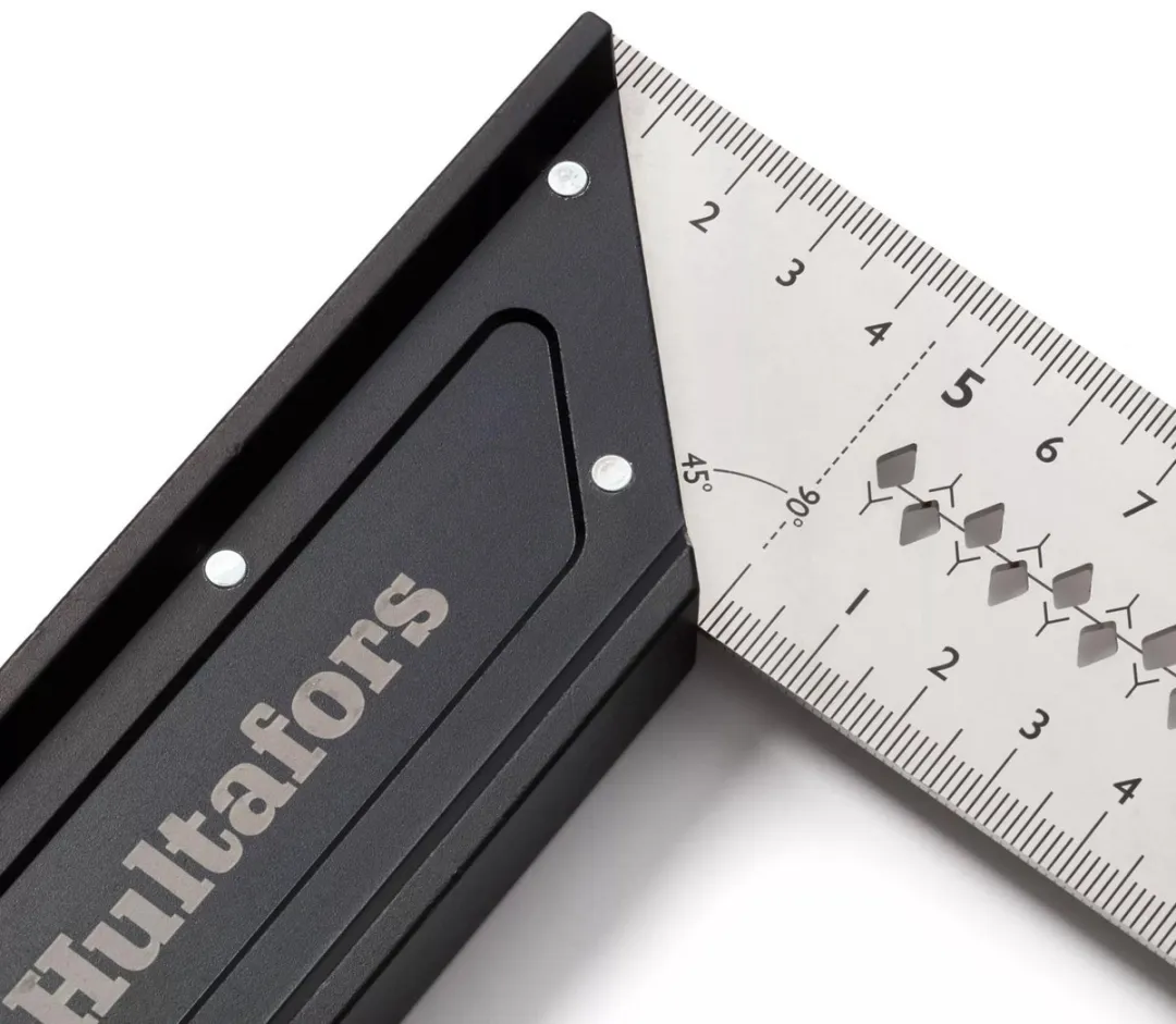 Hultafors Winkelhaak Square Pro S25P 250mm - Zilver/Zwart