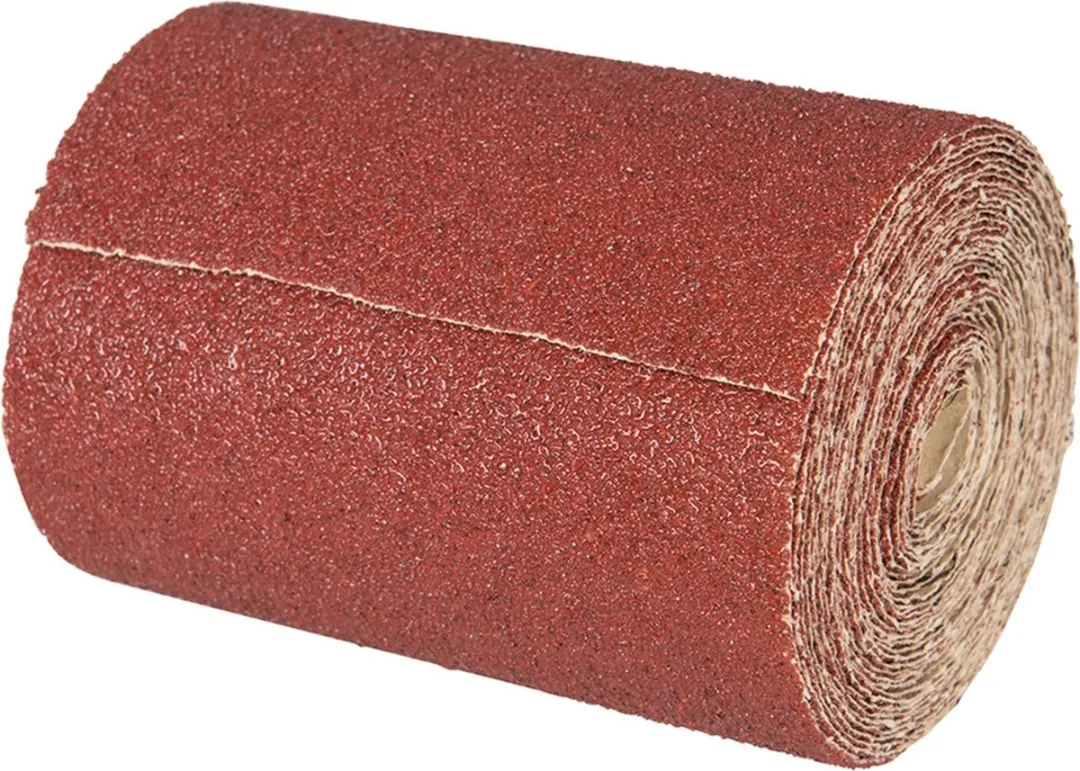 Silverline Schuurpapierrol Aluminiumoxide K80 - 5m - 5 Stuks