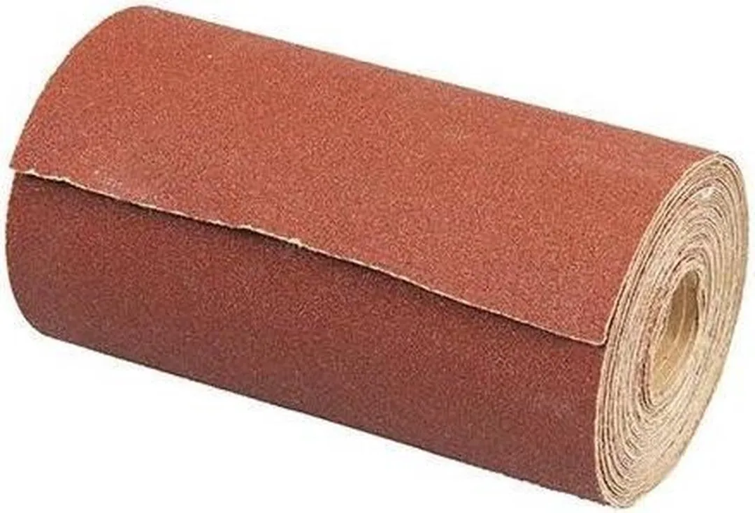 Silverline Schuurpapierrol Aluminiumoxide K80 - 5m - 5 Stuks