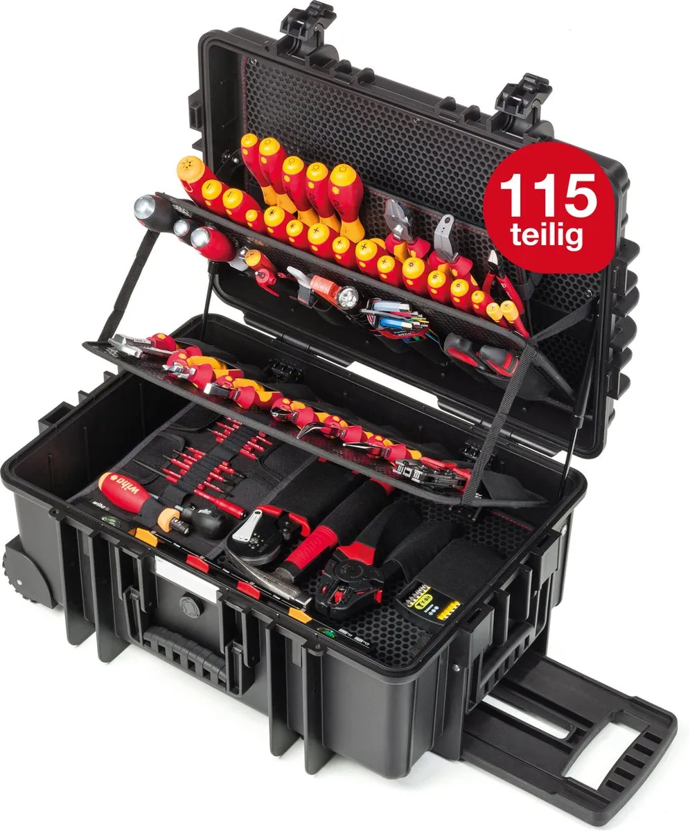 Wiha VDE Geïsoleerde Elektricien Competence Set XXL 2 – 115-delig