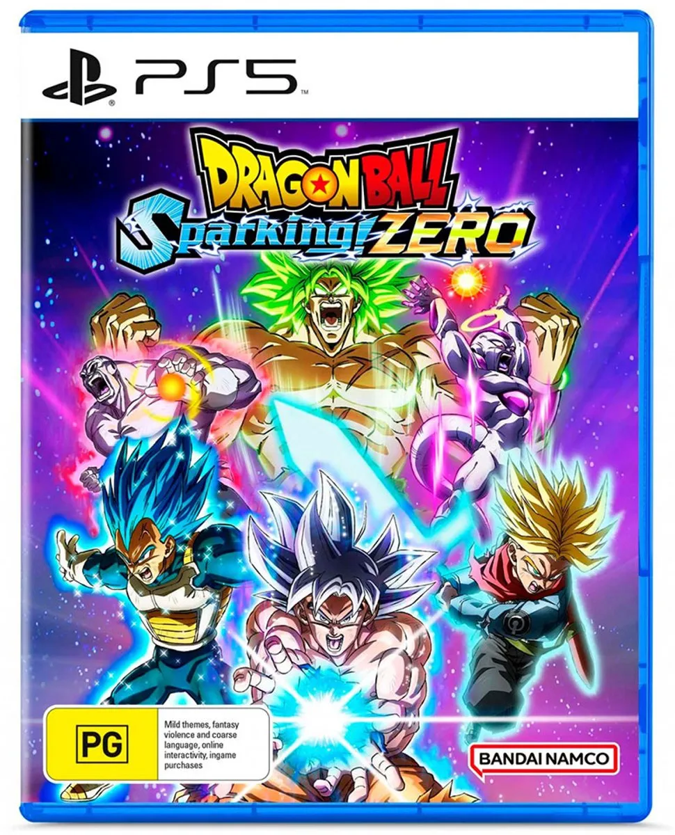 PlayStation Games Dragon Ball Sparking Zero - PS5 Transparant