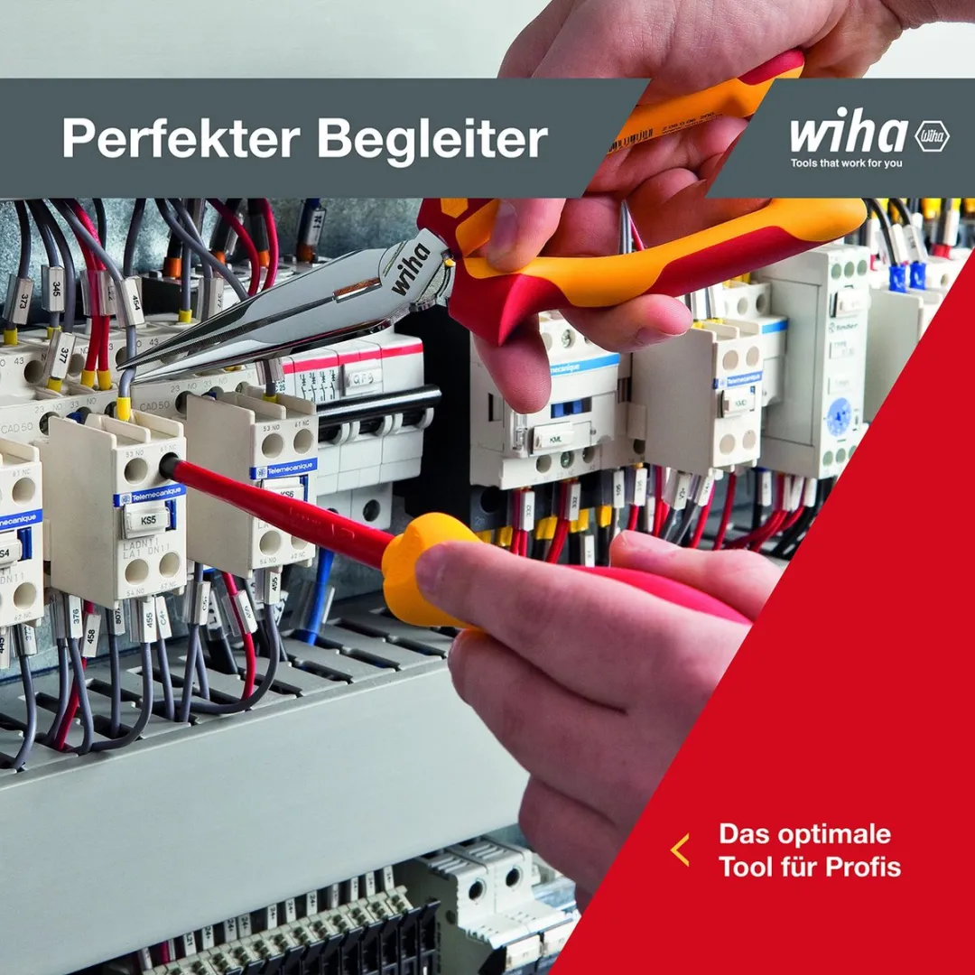 Wiha Punttang Professional Electric 26729 - Gebogen 40°