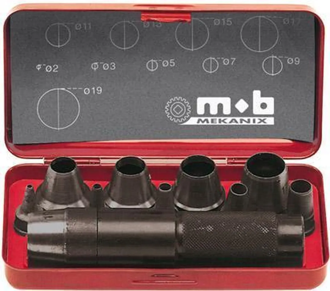 Holpijpset recht 3-20mm Peddinghaus