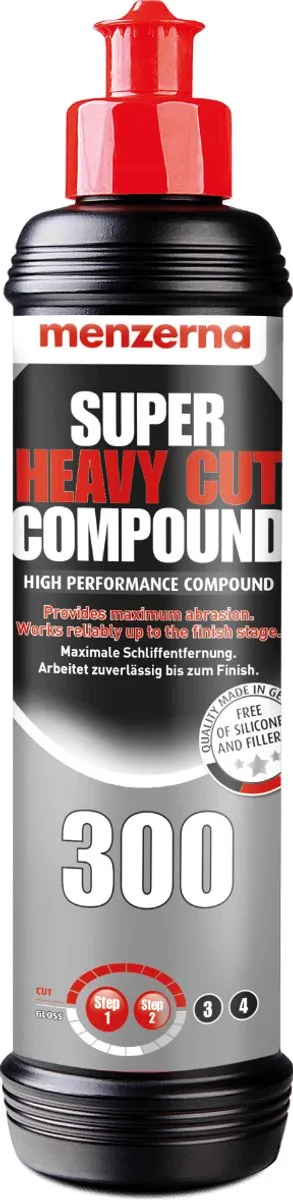 Menzerna Super Heavy Compound 300 250ml - Meerkleurig