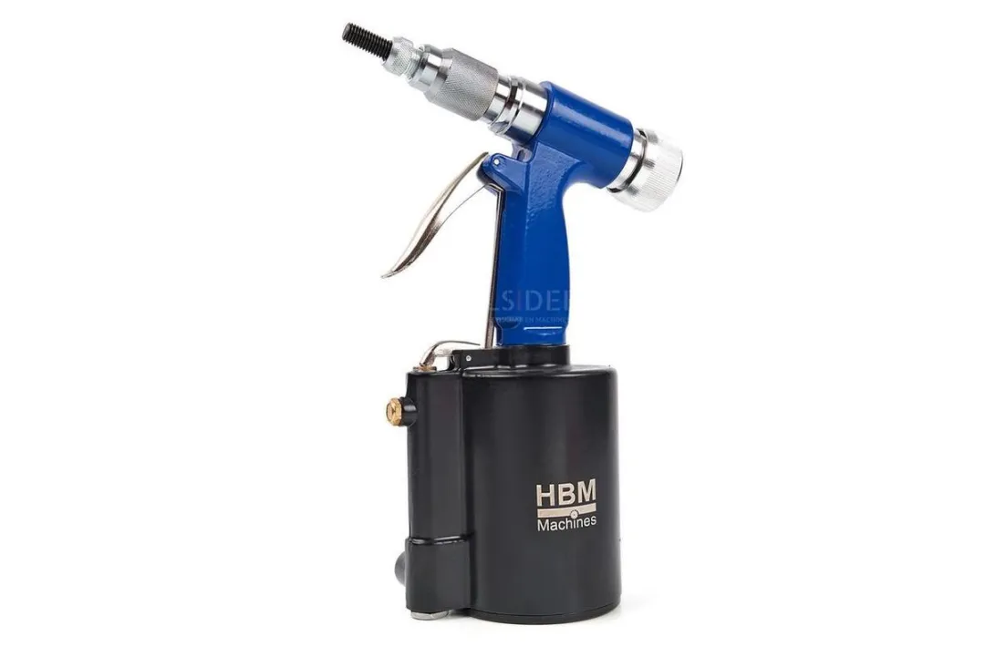 HBM Pneumatische Blindklinkmoertang M4-M10 - 5 Neusstukken
