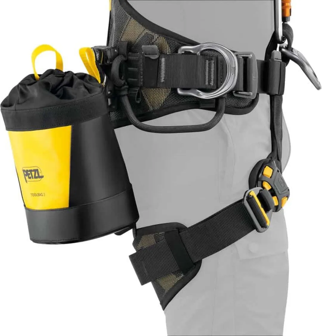 Petzl TOOLBAG 1.5 - 1.5L - Zwart/Geel