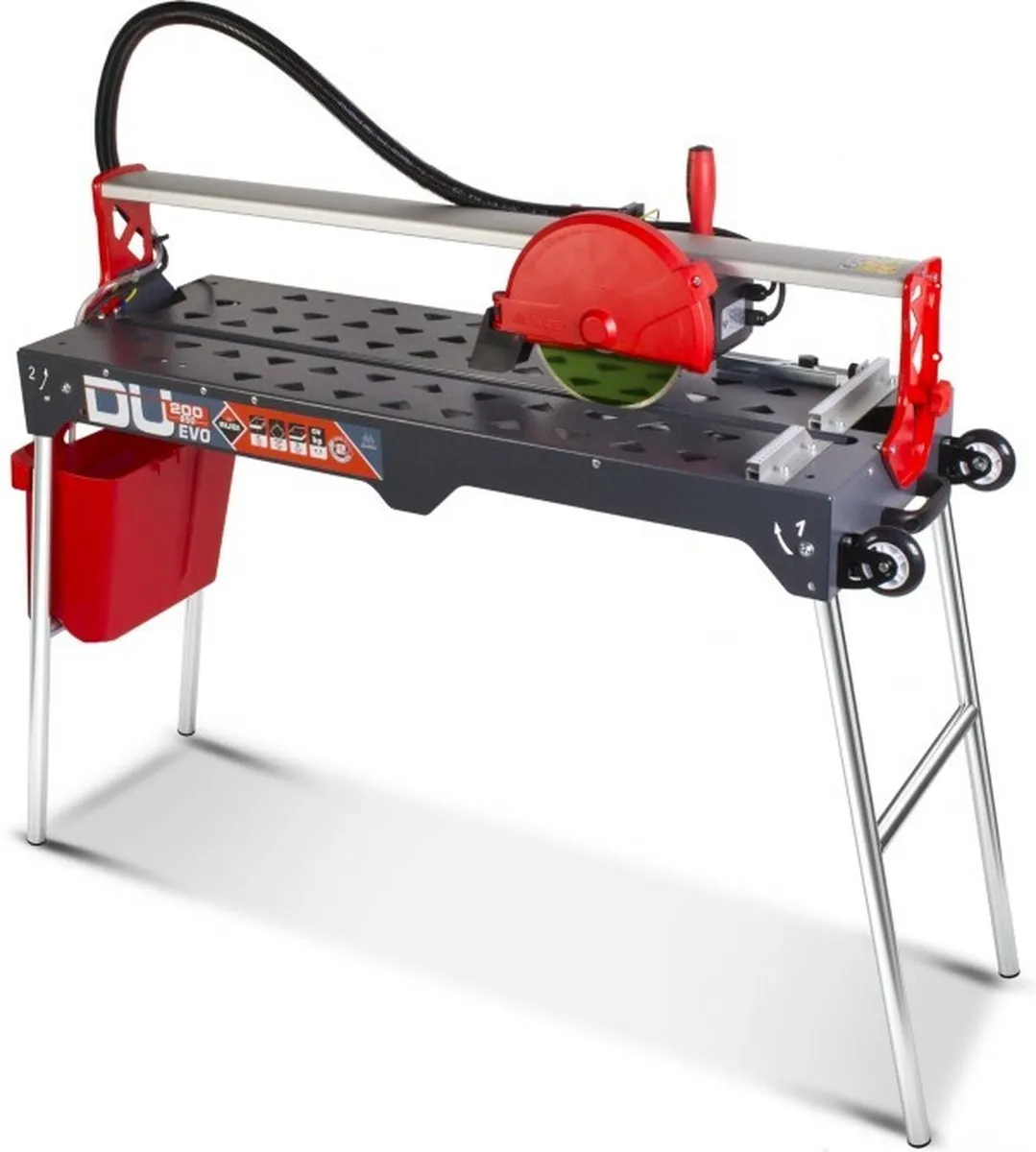 Rubi DU 200 EVO 850 Tegelzaagmachine - 810W - Rood/Zwart