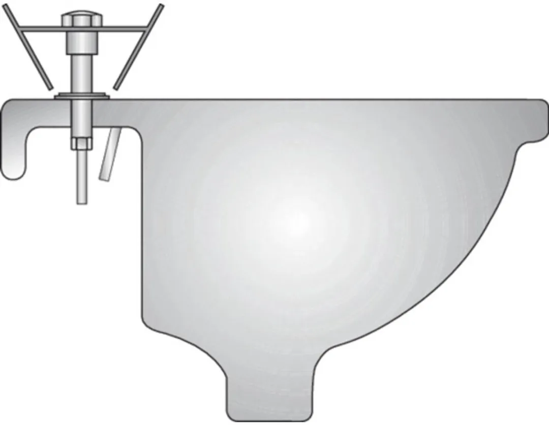 Gedore Wastafeltang 260mm - Kleurloos