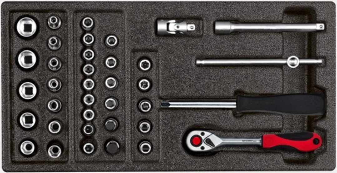 Gedore RED R22150006 Dopsleutelset 37-delig