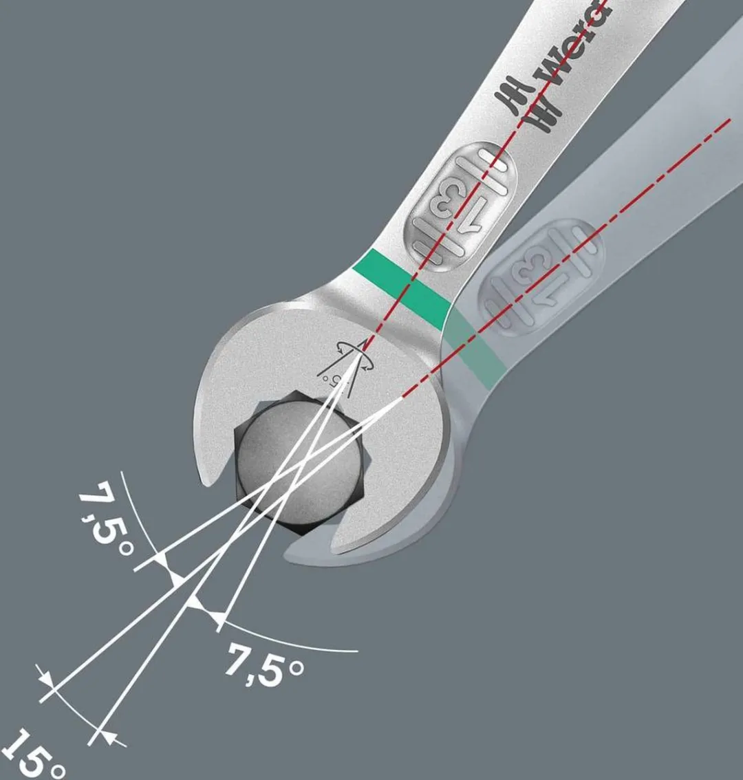 Wera 6003 Joker Pedal Ring-Steeksleutel 15mm