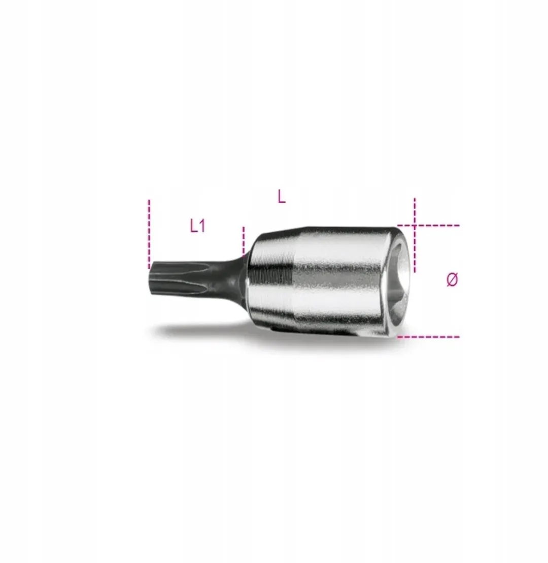 Beta 900PT/15 Dopborgring 1/4" Vijfhoekig