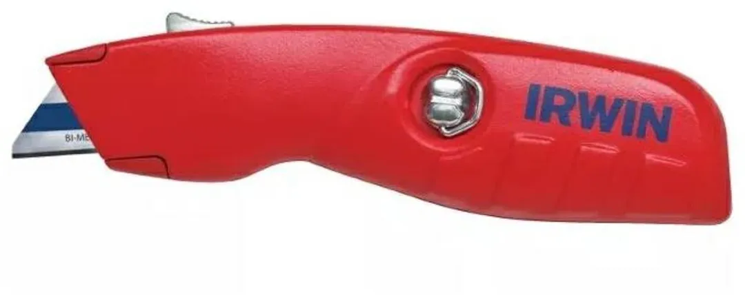 Irwin Zelfuitschuifbaar Mes - Rood