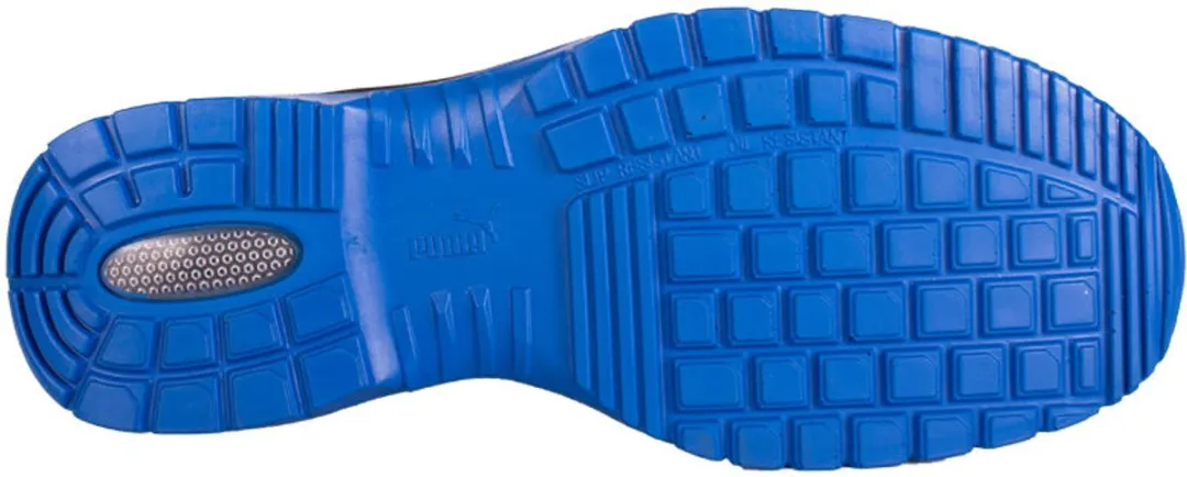 PUMA Safety Argon Laag S3 644220 - Veiligheidsschoen 46 - Zwart/Blauw
