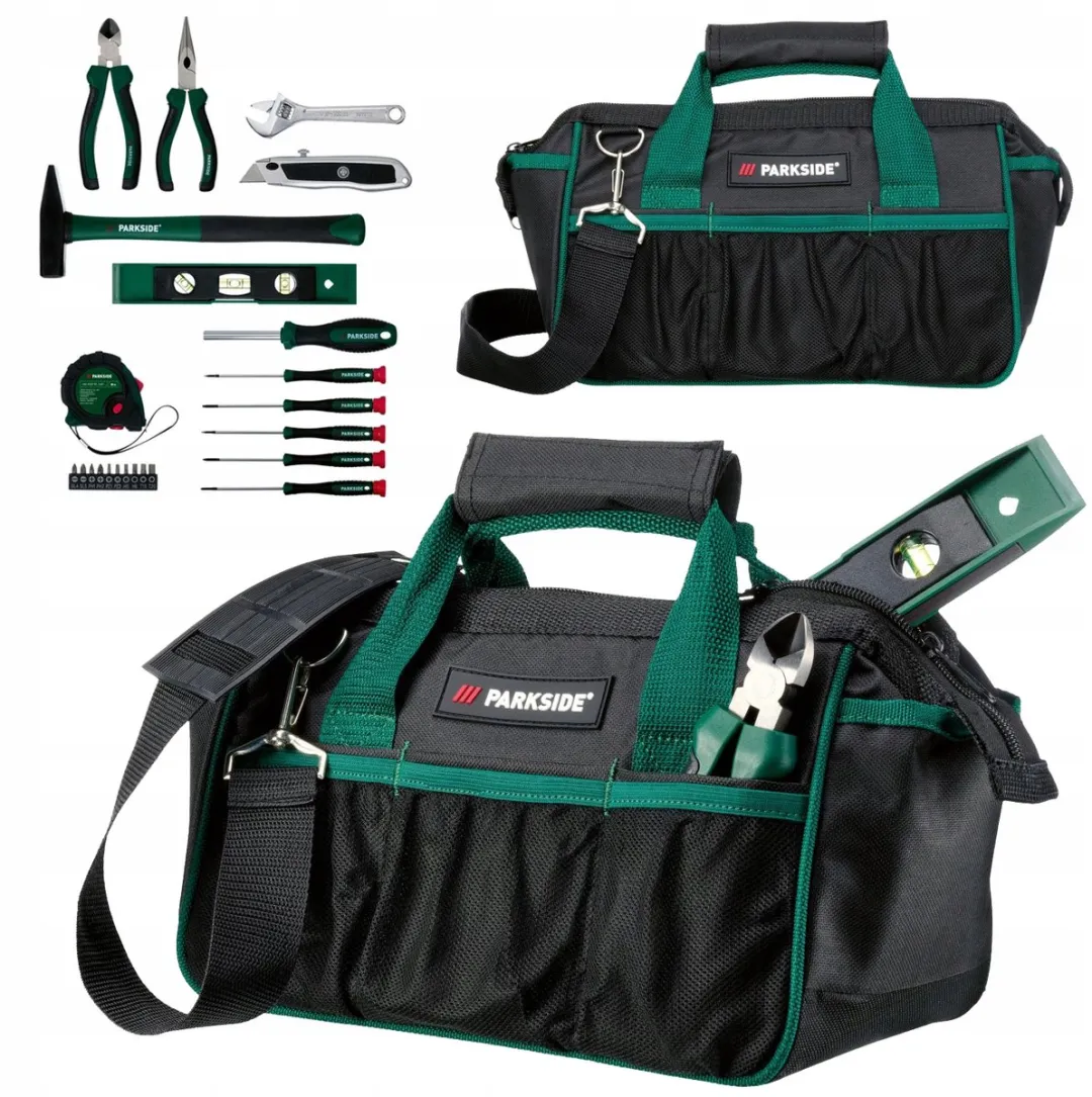 PARKSIDE Gereedschapset 23-delig - Combinatietangen, schroevendraaiers, hamer