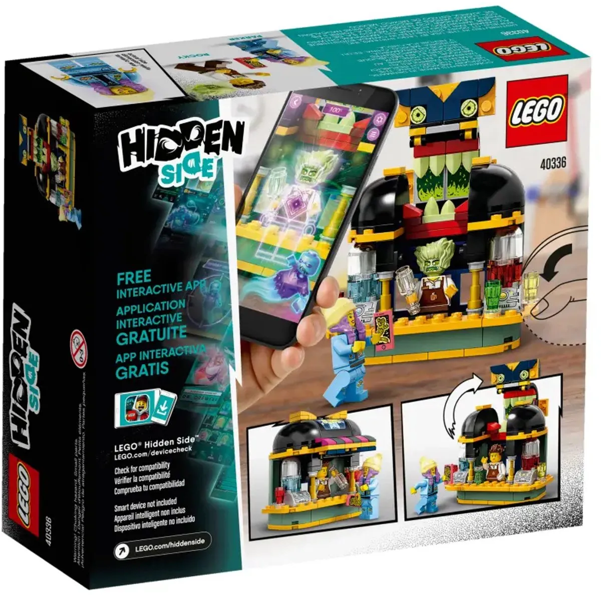 LEGO Hidden Side Newbury-sapjesbar 40336 - 127 Stukken