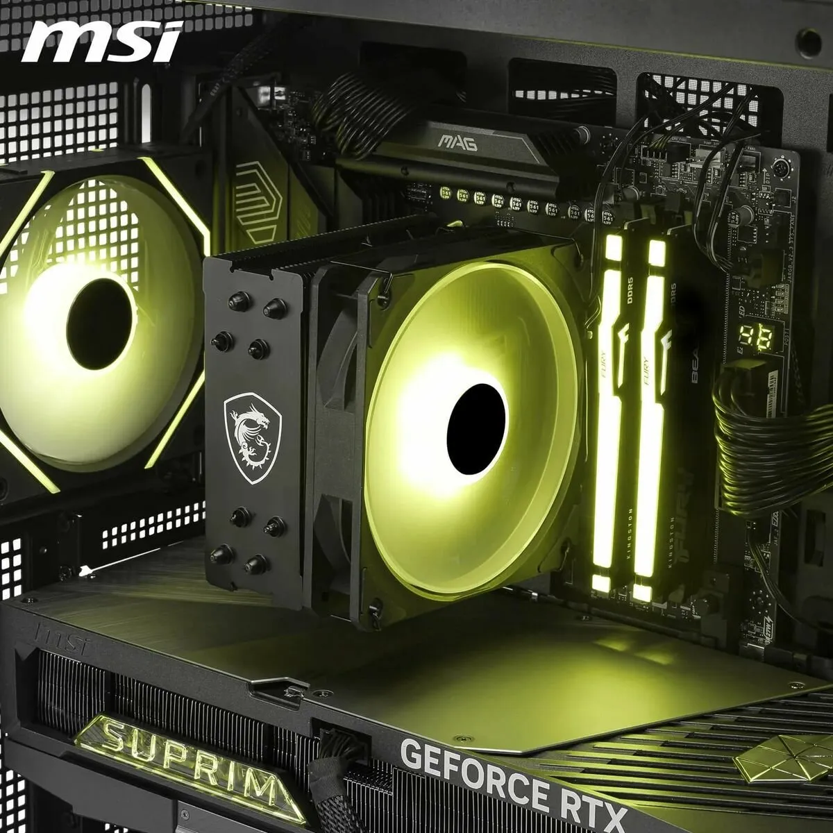 MSI Mag Corefrozr AA13 Koeler - Zwart