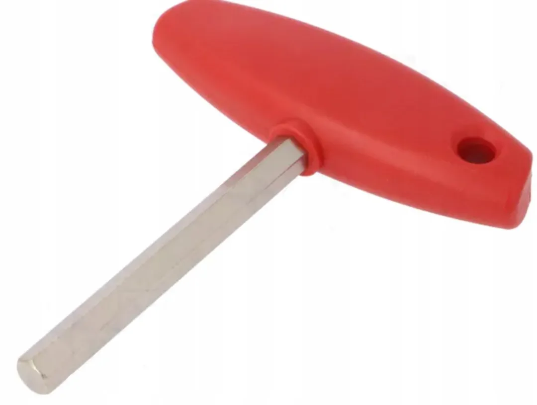 Wiha Inbusschroevendraaier 334- 5.0x100 - Rood/Zilver