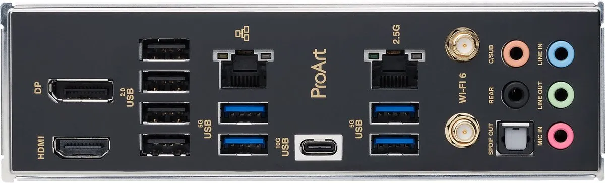 ASUS ProArt B760-CREATOR WIFI Moederbord - ATX - afbeelding 6 van 6