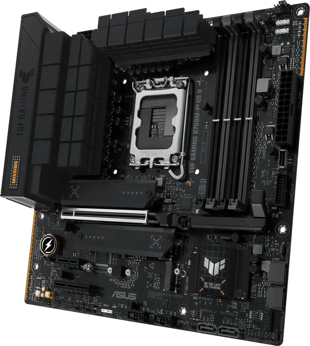 ASUS TUF GAMING B760M-PLUS II Moederbord - Micro-ATX