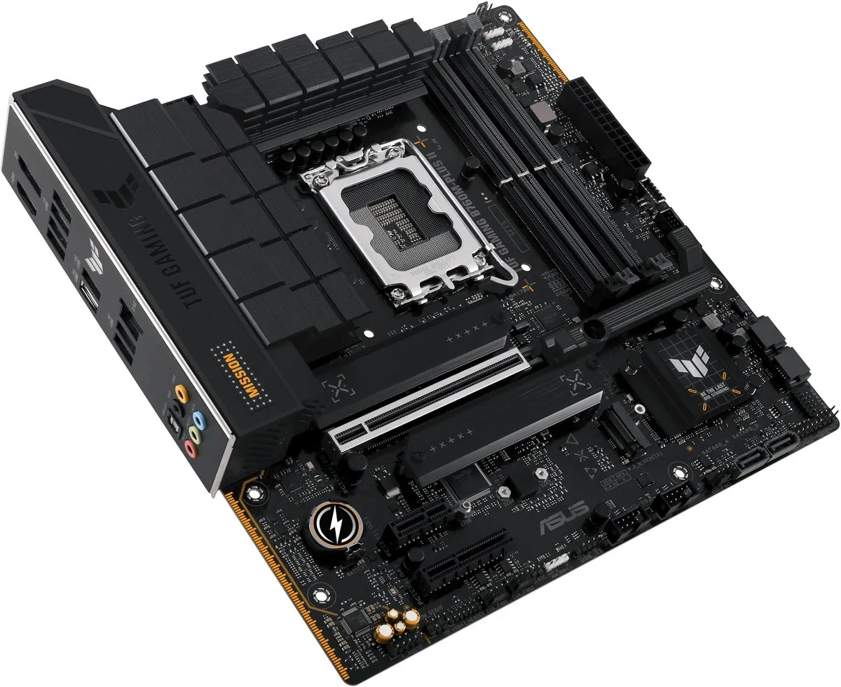 ASUS TUF GAMING B760M-PLUS II Moederbord - Micro-ATX