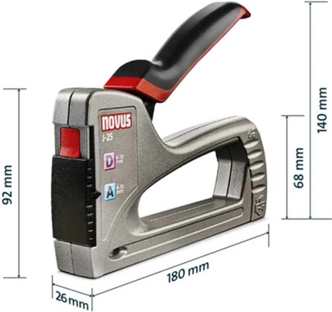 Novus J-25 Tacker - voor draadnieten 4-10mm