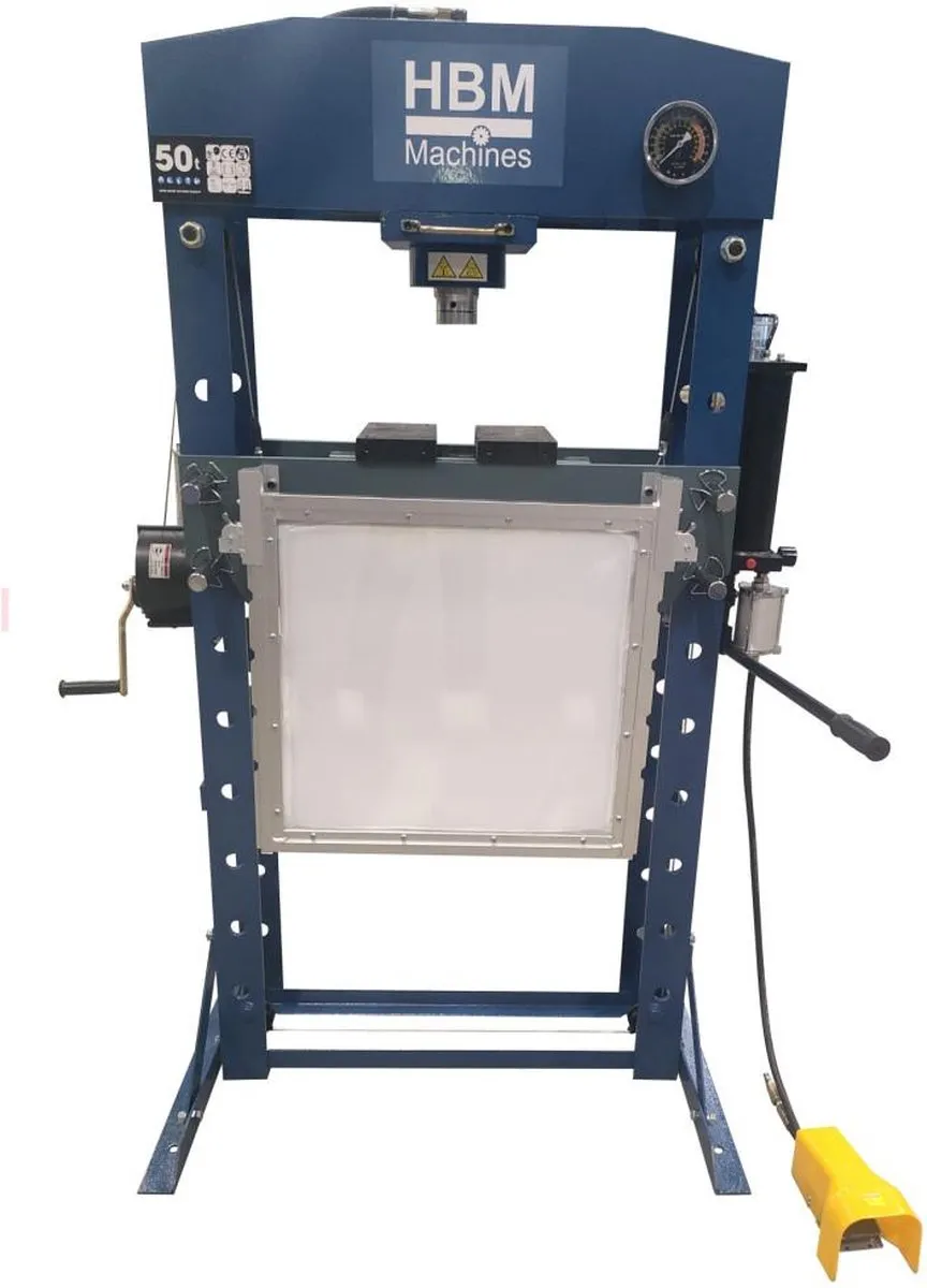 HBM Werkplaatspers 50 ton