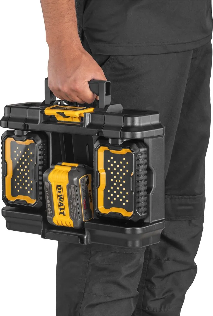 DeWalt ToughSystem 2.0 DWST08061-1 Gereedschapskoffer & Lamp 18V XR - Geel/Zwart