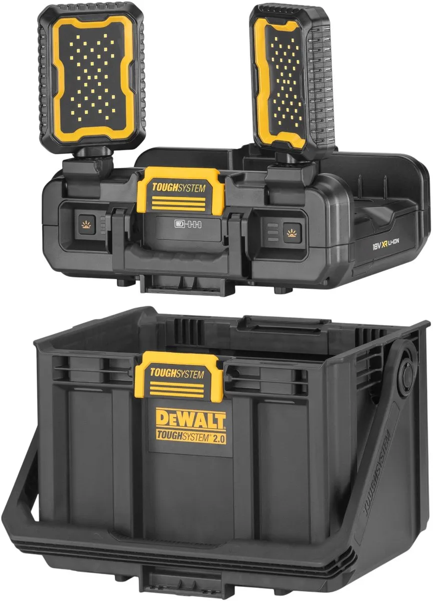 DeWalt ToughSystem 2.0 DWST08061-1 Gereedschapskoffer & Lamp 18V XR
