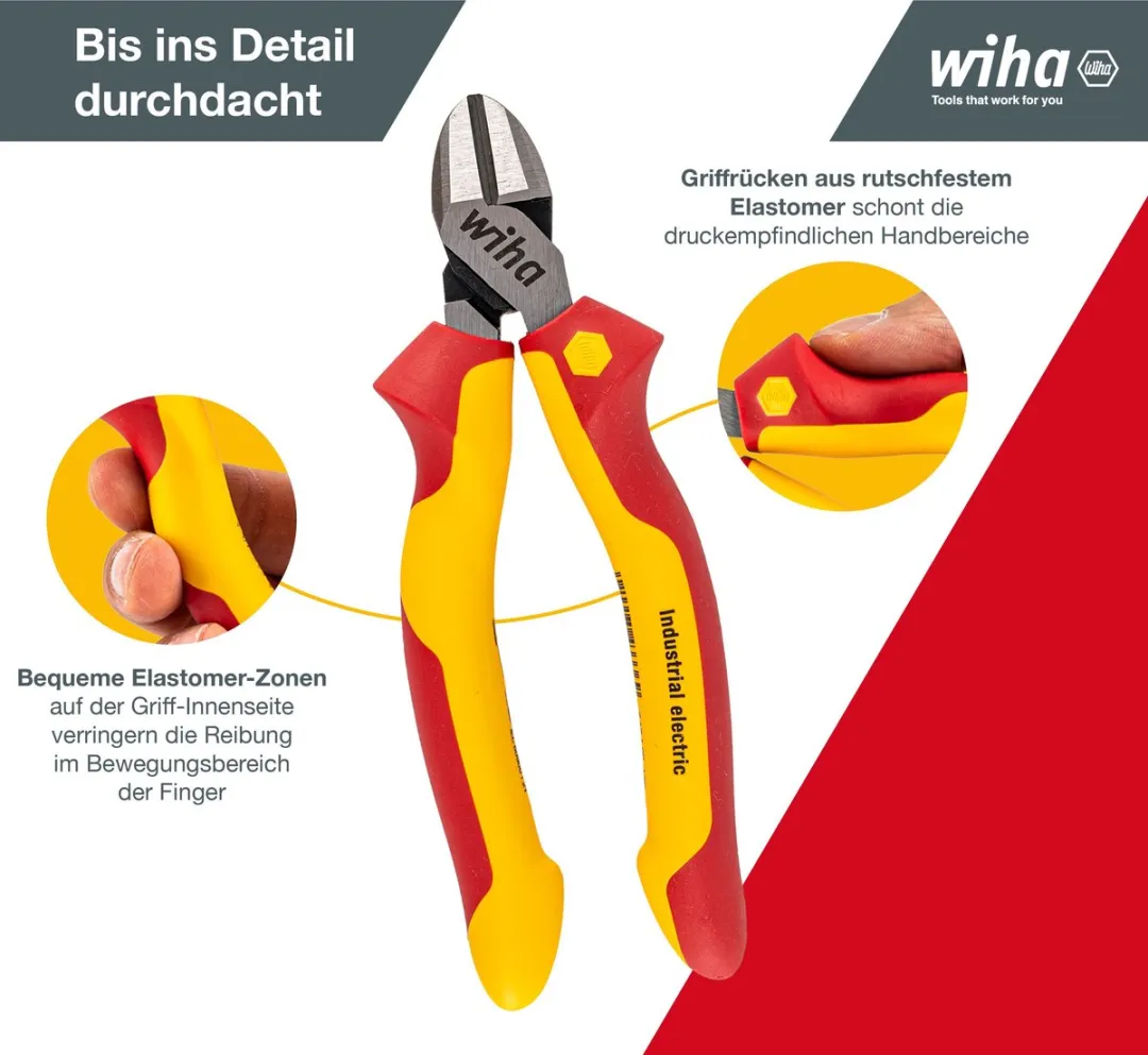 Wiha Industrial Electric Tangenset 3-delig Z99000109