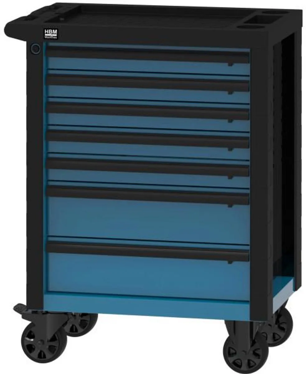 HBM Gereedschapswagen 7 Lades 76,5cm