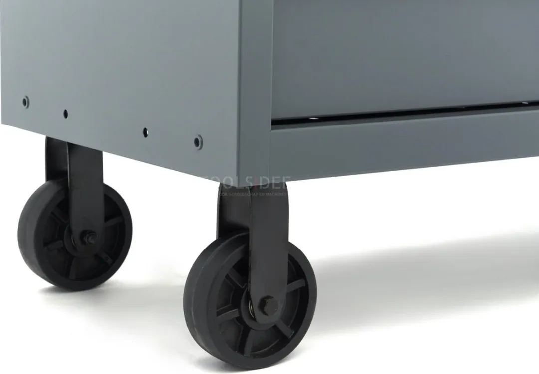 HBM Gereedschapswagen 8 Lades 142cm - Grijs
